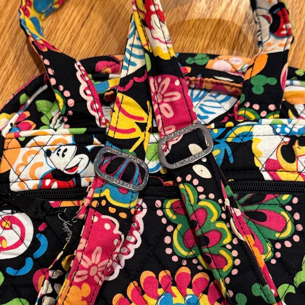 EUC Vera Bradley Disney Quilted Mini Backpack - Picture 9 of 9